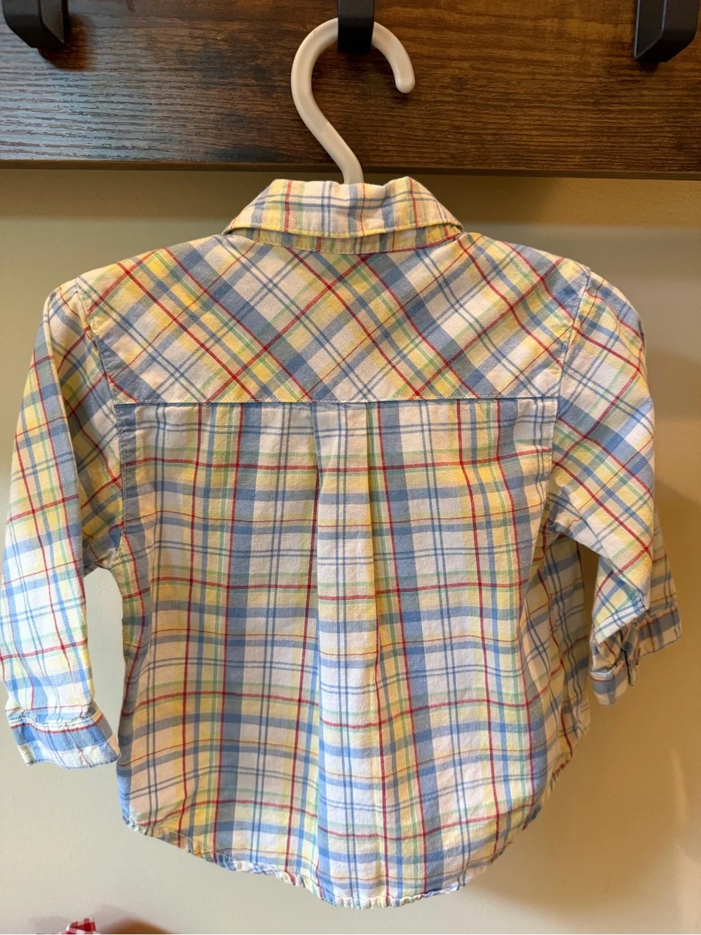 The Children's Place Carter's Toddler Boys Plaid Shirt & Fleece Hoodie Set